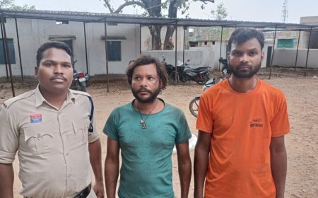 बीजेपी कार्यालय में चोरी करने वाले दो आरोपी चंद घंटों में गिरफ्तार, जेल भेजे गए
