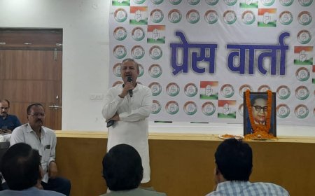 बाबा साहेब की 135वीं जयंती पर कांग्रेस ने किया भावपूर्ण स्मरण, संविधान व समानता की रक्षा का लिया संकल्प