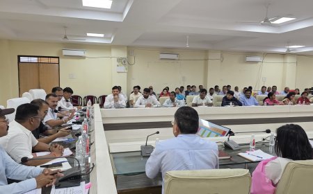 सुशासन तिहार पर लापरवाही बरतने पर होगी कड़ी कार्रवाई, कलेक्टर ने दिए शत-प्रतिशत ऑनलाइन प्रविष्टि एवं त्वरित निराकरण के निर्देश