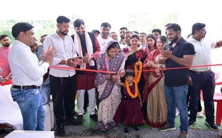 स्वास्थ्य और फिटनेस के क्षेत्र में नई पहल मंत्री श्रीमती लक्ष्मी राजवाड़े ने ट्रोनेक्स जिम का किया शुभारंभ, कहा—नशामुक्त और फिट समाज की ओर कदम