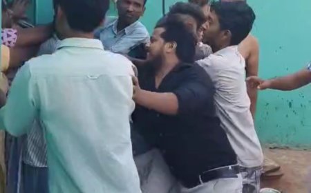 चोरी के शक में युवकों और महिलाओं की बेरहमी से पिटाई, वीडियो वायरल होने पर तीन आरोपी गिरफ्तार