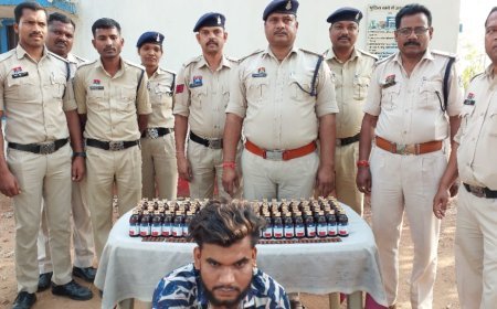 नशे के विरुद्ध सूरजपुर पुलिस की बड़ी कार्यवाही: 1.15 लाख की नशीली दवाओं के साथ एक गिरफ्तार
