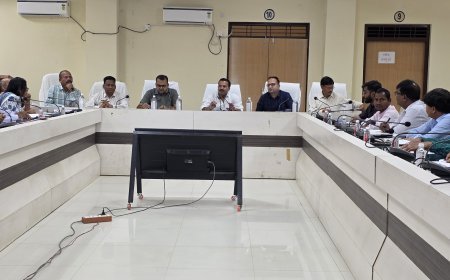 सुशासन तिहार अंतर्गत प्राप्त आवेदनों का करें प्राथमिकता से निराकरण,कार्य में लापरवाही बरतने पर होगी सख्त कार्रवाई - कलेक्टर