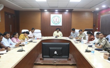 कलेक्टर ने राजस्व अधिकारियों को दिए समयबद्ध सेवा के निर्देश