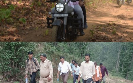 बीते अक्टूबर माह में पैदल चलकर ग्राम घटोन तक पहुंचे थे कलेक्टर, सुगम आवागमन के लिए तैयार है सड़क, स्वयं बाइक चलाकर लिया जायजा