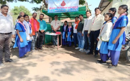 भीषण गर्मी में राहत का प्याऊ: भारत स्काउट एवं गाइड्स ओडगी ने किया ‘प्याऊ घर’ का शुभारंभ