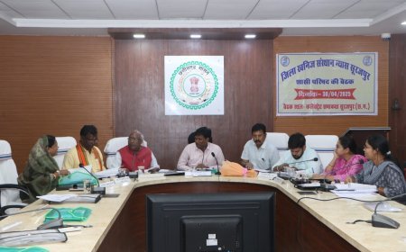 जिला खनिज न्यास शासी परिषद की बैठक सम्पन्न जनप्रतिनिधियों ने दिए बहुमूल्य सुझाव, स्वास्थ्य, शिक्षा, स्वच्छता एवं पेयजल को प्राथमिकता