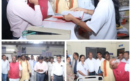 जिला अस्पताल पर जनप्रतिनिधियों का तूफानी दौरा: स्वास्थ्य सेवाओं को पटरी पर लाने की हुंकार