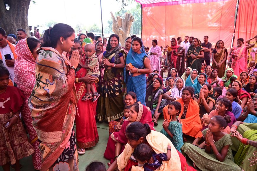 सुशासन तिहार: मंत्री लक्ष्मी राजवाड़े का गांव-गांव दौरा, सक्रिय जनप्रतिनिधियों संग संवेदनशील सरोकारों पर सीधा संवाद
