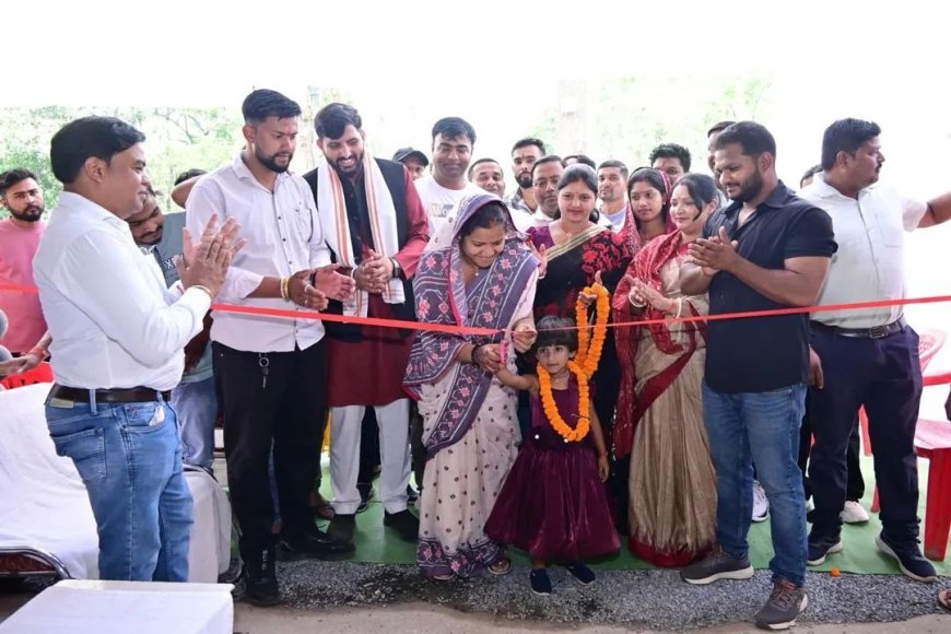 स्वास्थ्य और फिटनेस के क्षेत्र में नई पहल मंत्री श्रीमती लक्ष्मी राजवाड़े ने ट्रोनेक्स जिम का किया शुभारंभ, कहा—नशामुक्त और फिट समाज की ओर कदम