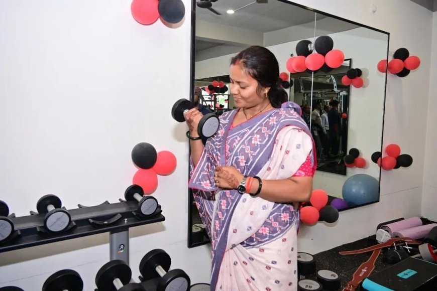 स्वास्थ्य और फिटनेस के क्षेत्र में नई पहल मंत्री श्रीमती लक्ष्मी राजवाड़े ने ट्रोनेक्स जिम का किया शुभारंभ, कहा—नशामुक्त और फिट समाज की ओर कदम