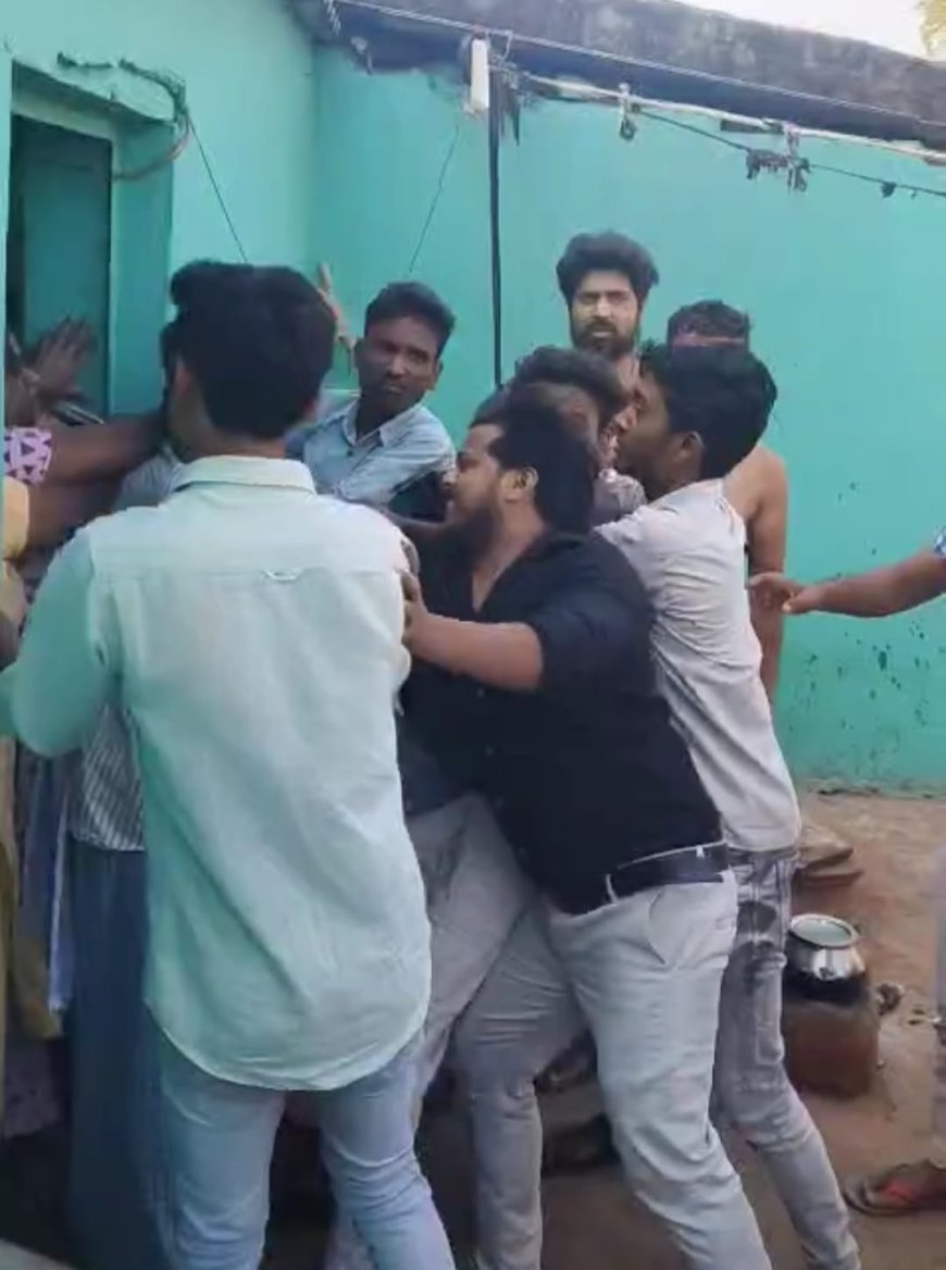 चोरी के शक में युवकों और महिलाओं की बेरहमी से पिटाई, वीडियो वायरल होने पर तीन आरोपी गिरफ्तार
