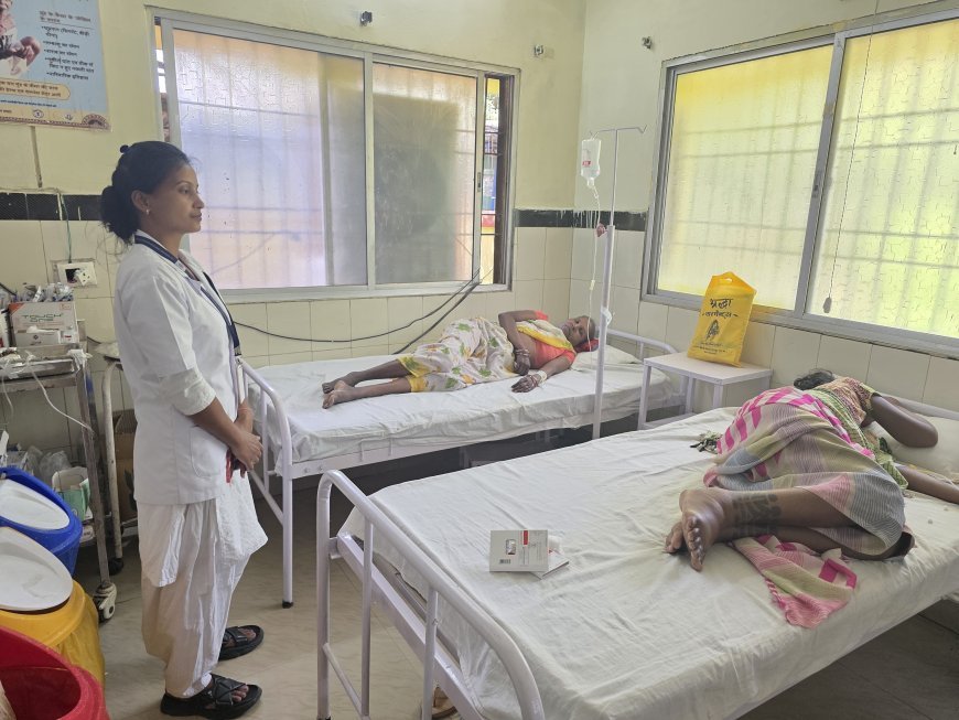 नवापारा यूसीएचसी में पहली बार मूत्राशय में सीधे कीमोथेरेपी,अब कैंसर इलाज के लिए रायपुर नहीं जाना पड़ेगा, ग्रामीणों को मिली बड़ी राहत