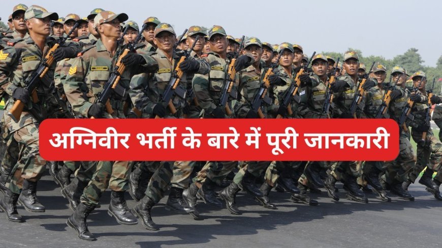 भारतीय थल सेना में ‘अग्निवीर भर्ती’ हेतु आवेदन की अंतिम तिथि 25 अप्रैल