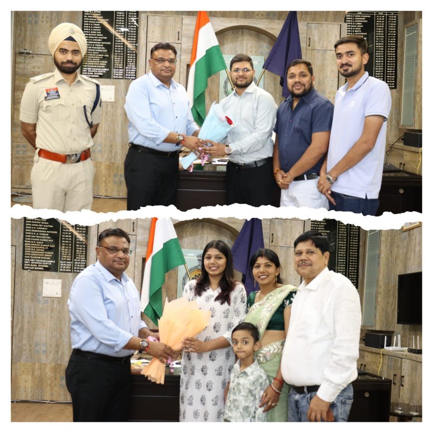यूपीएससी स्टार्स का अम्बिकापुर में भव्य सम्मान, एसएसपी ने केशव और शची को बताया ‘प्रेरणा का प्रतीक’