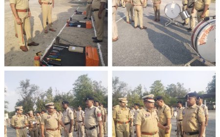 जनरल परेड में सरगुजा एसएसपी ने ली सलामी, उत्कृष्ट प्रदर्शन पर जवान हुए पुरस्कृत.....