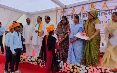 महामाया खदान ने बदली 86 परिवारों की तकदीर, कैबिनेट मंत्री ने सौंपे नियुक्ति पत्र,“रोजगार से ही घरों में आती है खुशहाली”—श्रीमती लक्ष्मी राजवाड़े कैबिनेट मंत्री