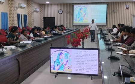 साइबर क्राइम और वित्तीय साक्षरता पर जिला पंचायत में कार्यशाला: ग्रामीणों को डिजिटल सुरक्षा का पाठ