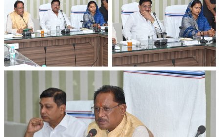 मुख्यमंत्री विष्णु देव साय का सख्त संदेश: कलेक्टर-एसपी फील्ड में रहें एक्टिव, तभी टिकेगा सुशासन का सिस्टम