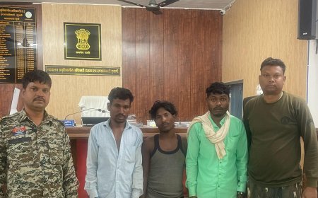 बलरामपुर में खनिज सर्वे में बाधा डालने वाले तीन शराबी जेल भेजे गए