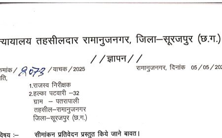 सुशासन तिहार के दावों पर पानी फेरते राजस्व कर्मचारी , पटवारी-आरआई की अनदेखी से परेशान रहवासी, तहसीलदार की चुप्पी पर सवाल