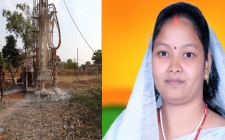 विकास की बयार: जनसेवा को समर्पित जिला पंचायत अध्यक्ष श्रीमती चंद्रमणि पैकरा बनीं उम्मीदों की आवाज, सूखे गांवों में बहने लगा पानी