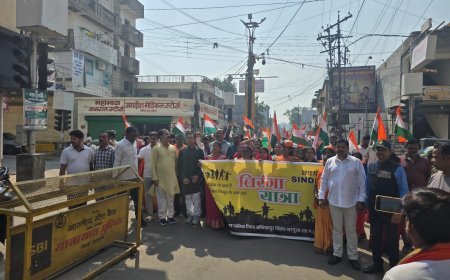 'ऑपरेशन सिंदूर' की गौरवगाथा: भव्य तिरंगा यात्रा में उमड़ा जनसैलाब, सेना के शौर्य को किया नमन