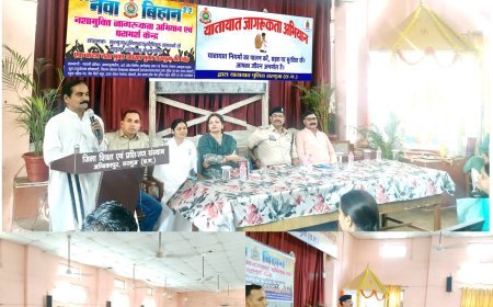 नशामुक्ति व यातायात नियमों की सीख: सरगुजा पुलिस और नवा बिहान ने छात्रों को किया जागरूक