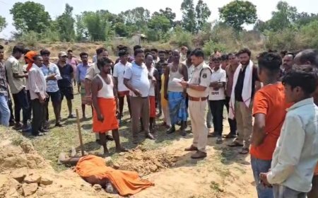 सूरजपुर में सनसनी: नमदगिरी गांव में खेत में मिला शव, ग्रामीणों में उबाल