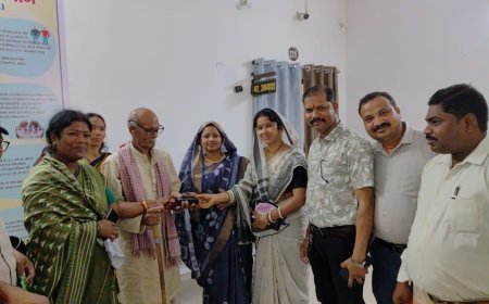 मानवता की मिसाल: भागीरथ मेहता को मिली सुनने की नई रोशनी,जिला पंचायत अध्यक्ष चंद्रमणि देवपाल पैकरा की संवेदनशील पहल