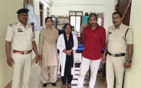 नशे के सौदागरों पर सरगुजा पुलिस की ताबड़तोड़ कार्रवाई: दो गिरफ्तार, 75 हजार का नशीला सामान बरामद