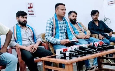 एनएसयूआई का हल्ला बोल: भाजपा सरकार पर शिक्षा व्यवस्था के साथ अन्याय का आरोप, स्कूल बंद करने के फैसले पर भारी विरोध
