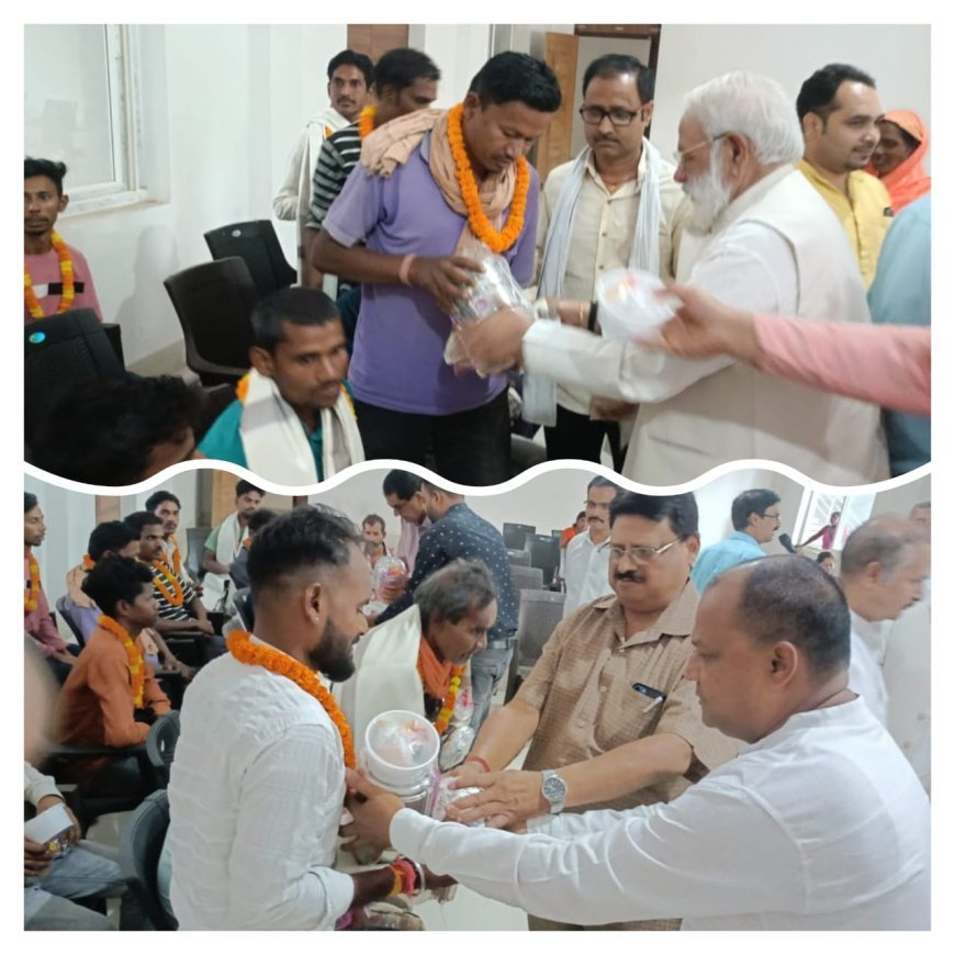 श्रमिक दिवस पर कांग्रेस ने किया श्रमिकों का सम्मान, मोदी सरकार पर उठाए गंभीर सवाल