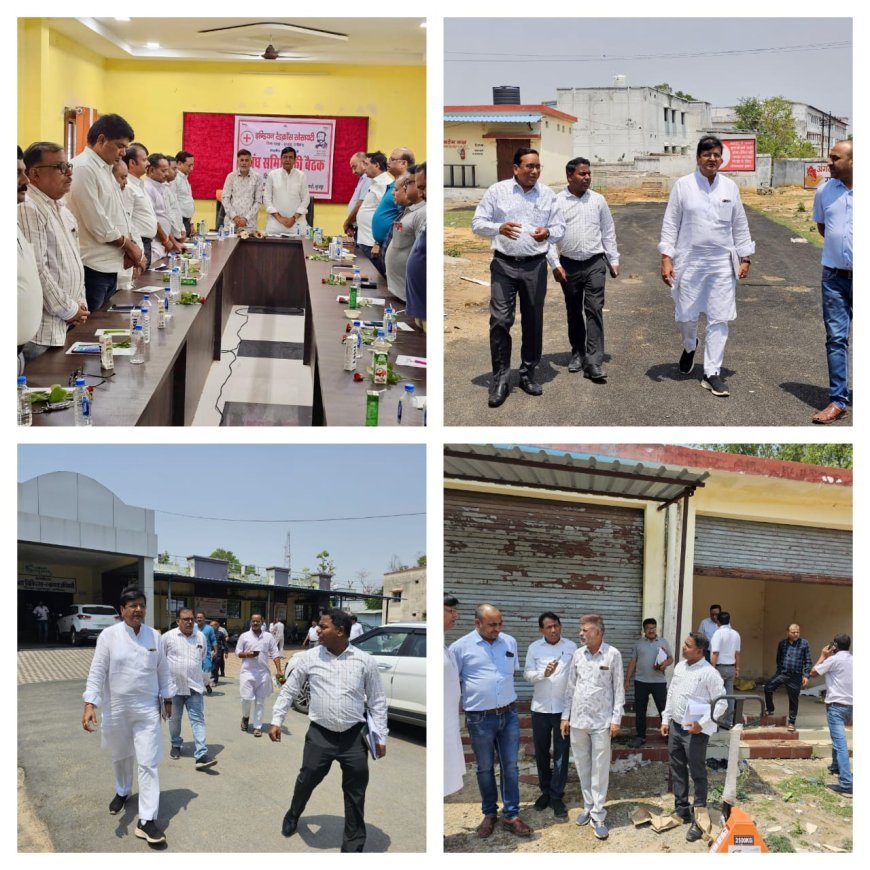 जनकल्याण की दिशा में सूरजपुर रेडक्रॉस की सशक्त पहल समिति बैठक में 11 अहम प्रस्ताव सर्वसम्मति से पारित....
