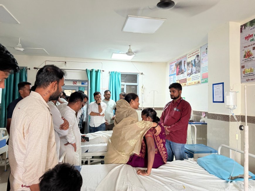 भैयाथान समाधान शिविर में दुखद हादसा, टेंट कर्मचारी की करंट से मौत, मंत्री श्रीमती लक्ष्मी राजवाड़े ने दिखाई मानवीय संवेदना