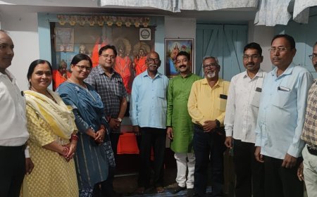 संस्कार भारती जिला सरगुजा की नवीन कार्यकारिणी गठित, रंजीत सारथी बने अध्यक्ष