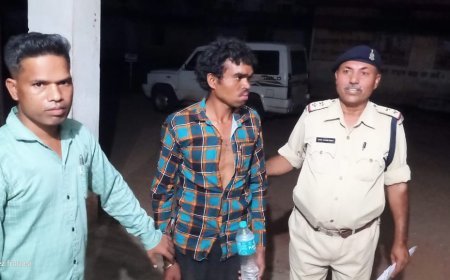 पति ने टांगी से पत्नी व बेटी की निर्मम हत्या , पुलिस ने आरोपी को किया गिरफ्तार