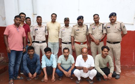 मानव तस्करी का घिनौना खेल बेनकाब, 7 अंतर्राज्यीय तस्कर चढ़े पुलिस के हत्थे, पीड़िता को यूपी से किया रेस्क्यू