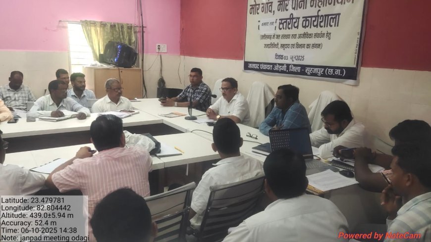 छेनकीवर नाला पुलिया निर्माण पर रोक से केसर में आक्रोश, संभागीय उपायुक्त के निरीक्षण में ओड़गी पंचायतों को सख्त निर्देश