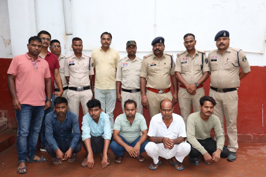 मानव तस्करी का घिनौना खेल बेनकाब, 7 अंतर्राज्यीय तस्कर चढ़े पुलिस के हत्थे, पीड़िता को यूपी से किया रेस्क्यू