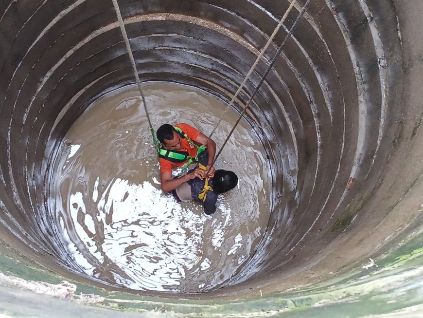 कुएं में फिसला किशोरी का कदम, डीडीआरएफ ने निकाला शव, गांव में शोक