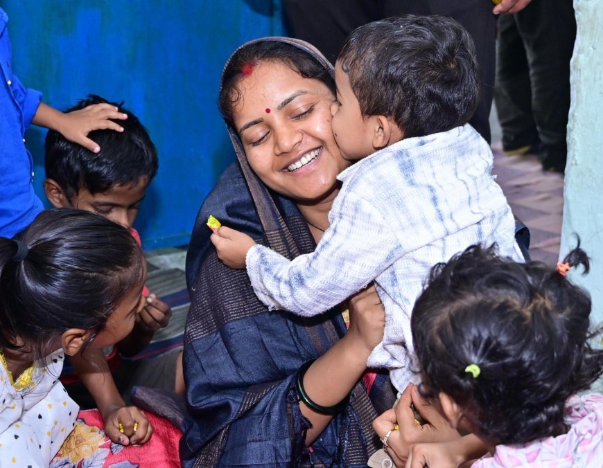 मंत्री श्रीमती लक्ष्मी राजवाड़े ने किया आंगनबाड़ी और स्कूल का औचक निरीक्षण