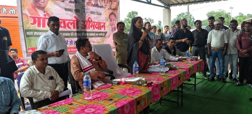 ग्रामीणों के बीच सरकार की योजनाएं पहुंचा रहीं मंत्री श्रीमती लक्ष्मी राजवाड़े,जनचौपाल में सुनीं समस्याएं त्वरित समाधान के साथ विकास को दी गति