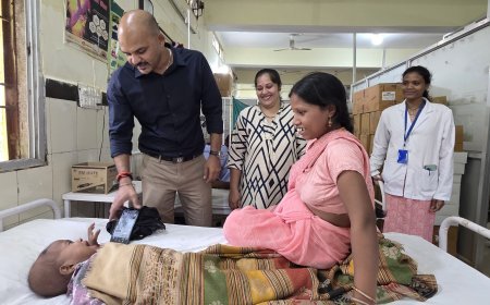 नवापारा यूसीएचसी में बाल कैंसर मरीज को कीमोथेरेपी, नई उम्मीद की शुरुआत