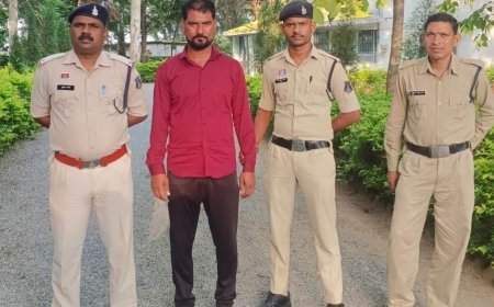 पुलिस की बड़ी कार्रवाई: 1 मवेशी तस्कर गिरफ्तार, 18 भैंस-भैंसों सहित वाहन जब्त