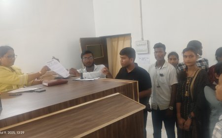 प्रतापपुर आईटीआई में प्राचार्य पर लगा गुंडागर्दी और अभद्रता का आरोप, एनएसयूआई ने सौंपा ज्ञापन, कार्रवाई की मांग