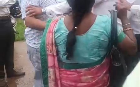 शाला प्रवेशोत्सव में गाली-गलौज का वीडियो वायरल, बीपीओ पर शिक्षकों का गुस्सा