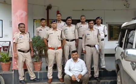 गढ़वा का फरार मवेशी तस्कर मकसूद खान बसदेई पुलिस के हत्थे चढ़ा, स्कॉर्पियो वाहन जप्त