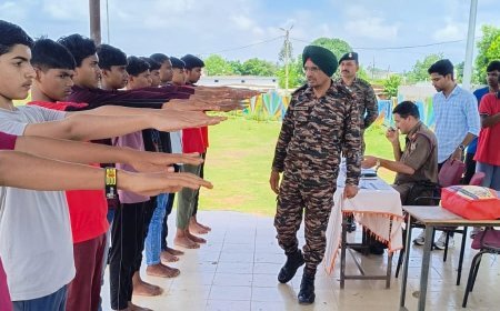 एनसीसी भर्ती: 53 युवाओं ने दिखाया जोश, चयनित कैडेट्स ने बढ़ाया मान