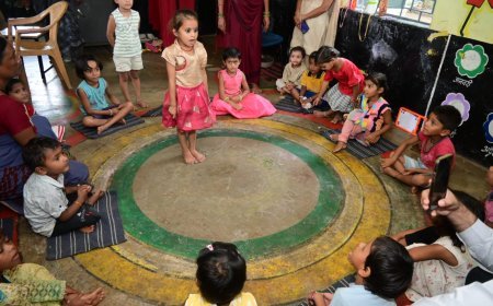 आंगनबाड़ी में खिल उठा बचपन, प्ले स्कूल सरीखा संवर रहा भविष्य, मंत्री श्रीमती लक्ष्मी राजवाड़े की प्रेरणा से सक्षम आंगनबाड़ी केंद्र बना रहे शिक्षा और पोषण की नई मिसाल